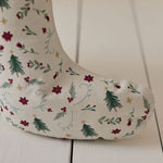 Personalised Floral Christmas Tree Stocking