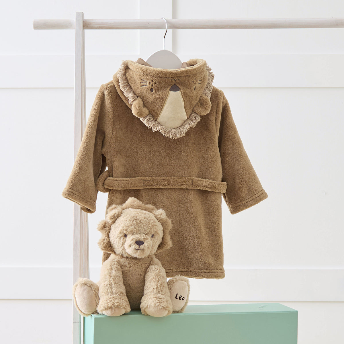 Personalised Lion Snuggle and Cuddle Set