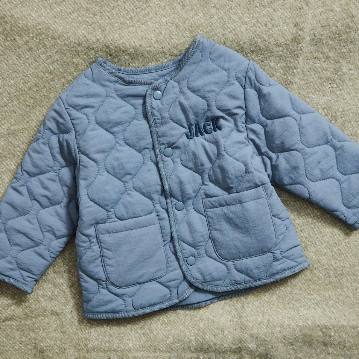 Personalised Name Quilted Jacket