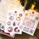 Personalised Red Stickers & Letter To Santa Pack