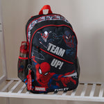 Personalised William Lamb Spiderman Water Bottle And Backpack