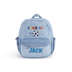 My Kids Personalised Game On Quilted Medium Backpack