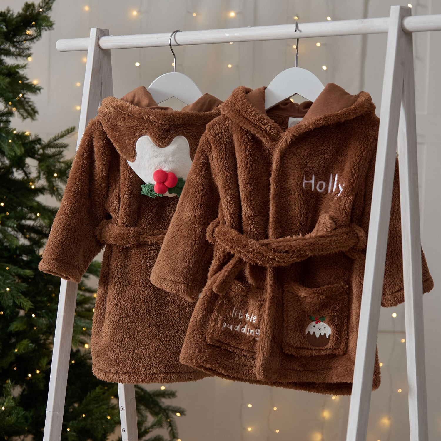 Personalised Christmas Pudding Robe