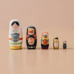 Personalised Just Bee Kids Wooden Nesting Dolls FSC®