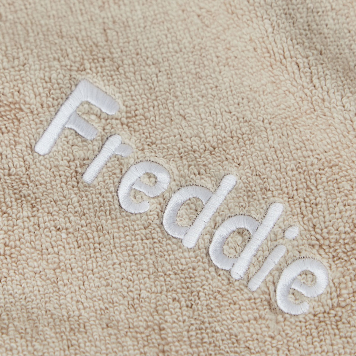 Personalized Oatmeal Cow Hooded Towel 