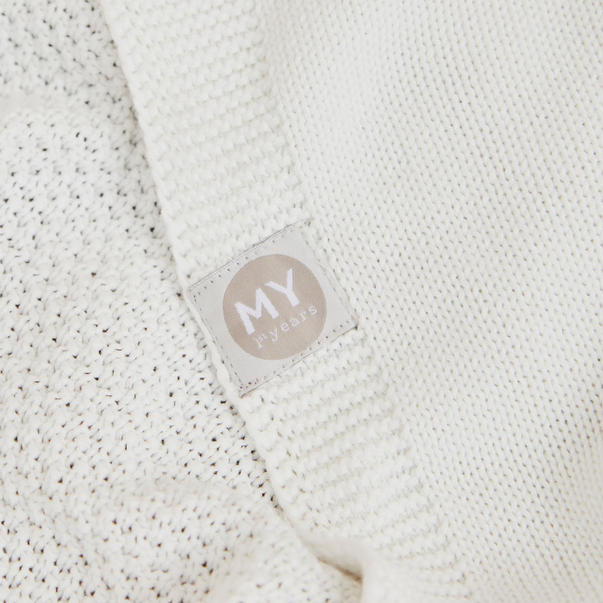 Personalized Biscuit Bear Ivory Shawl