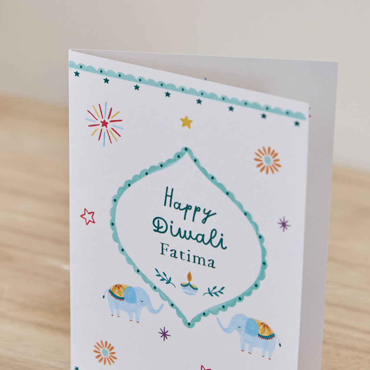 Personalised Happy Diwali Card