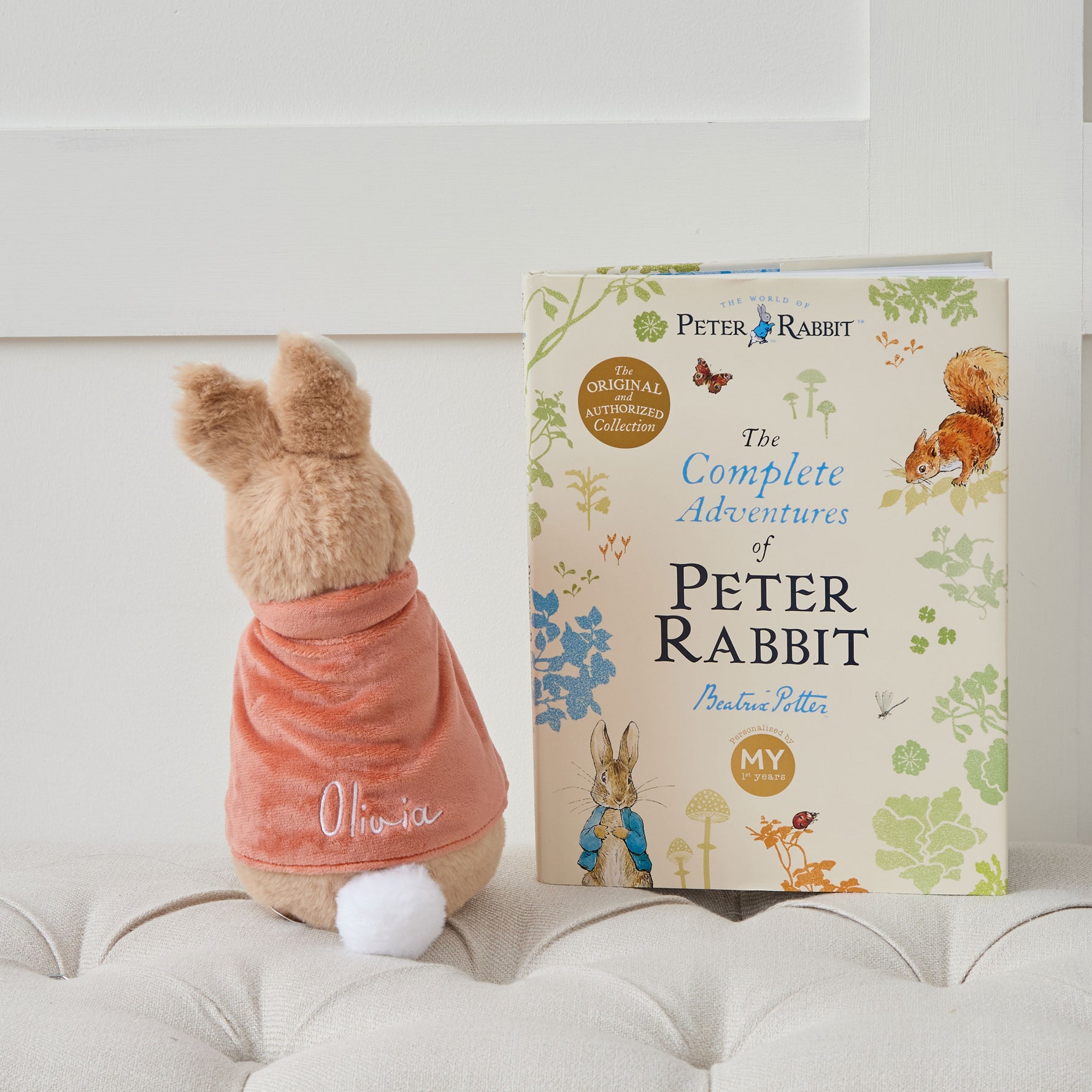 Personalised Peter Rabbit Read and Snuggle Gift Set
