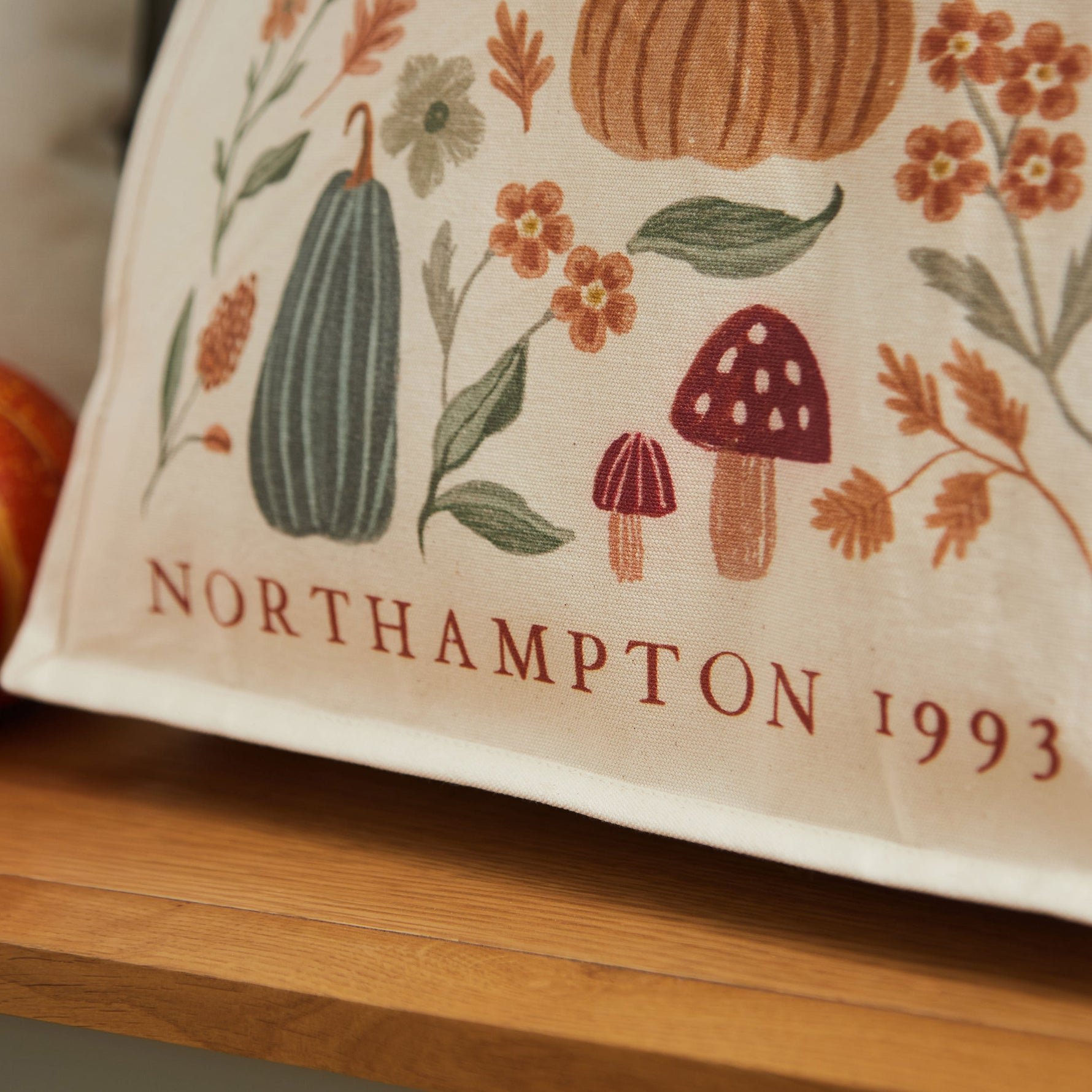 Personalised Autumn Market Tote Bag