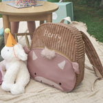 Personalised Highland Cow Pocket Medium Backpack