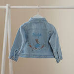 Personalised Peter Rabbit™ Stonewash Denim Jacket