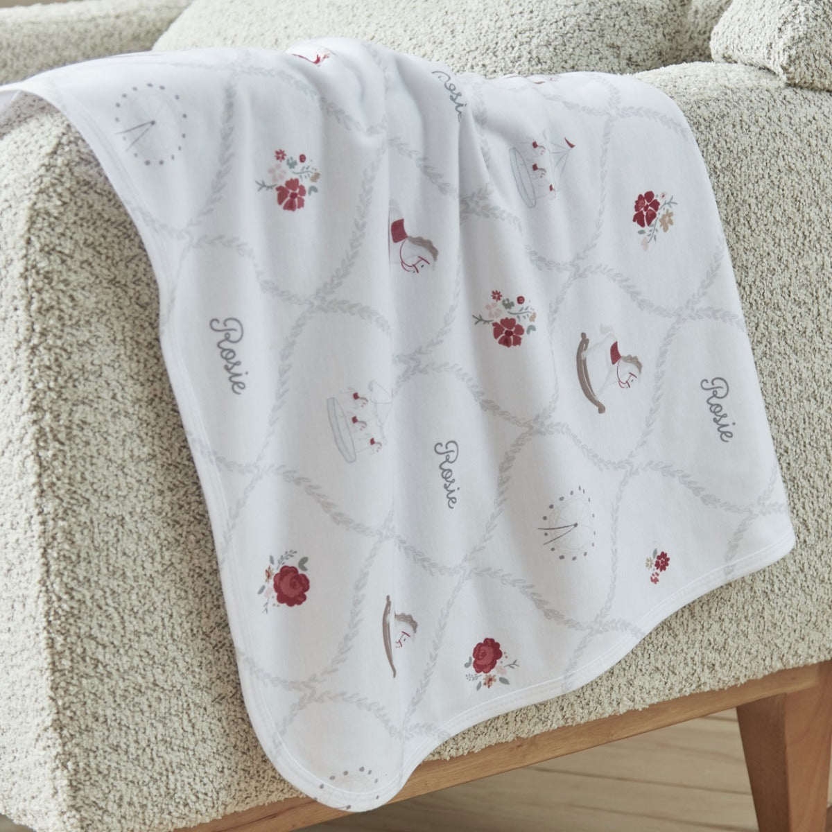 Personalized Heritage Jersey Blanket