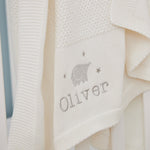Personalized Ivory Elephant Shawl