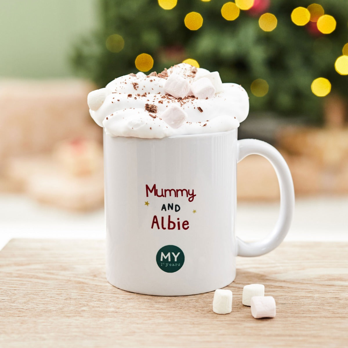 Personalised First Christmas As My Mummy Mug