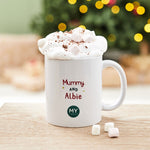 Personalised First Christmas As My Mummy Mug