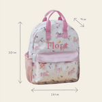 Personalised Unicorn Grab Medium Backpack