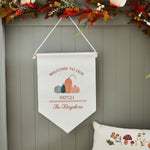 Personalised Pumpkin Patch Wall Hanging