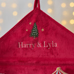 Personalised Red Velvet Advent Calendar