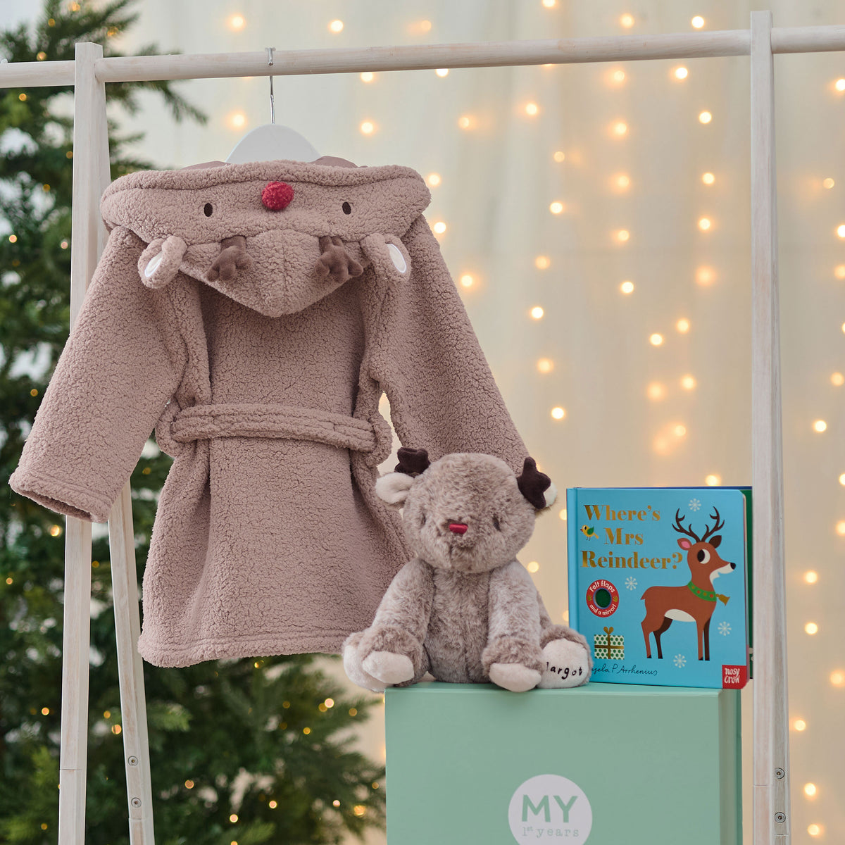 Personalised Goodnight Reindeer Christmas Gift Set