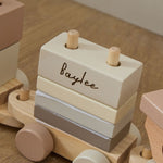 Personalised Neutral Pull Along Train FSC®