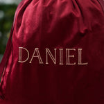 Personalised Medium Velvet Gift Bag