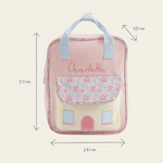 Personalised Cottage Medium Backpack