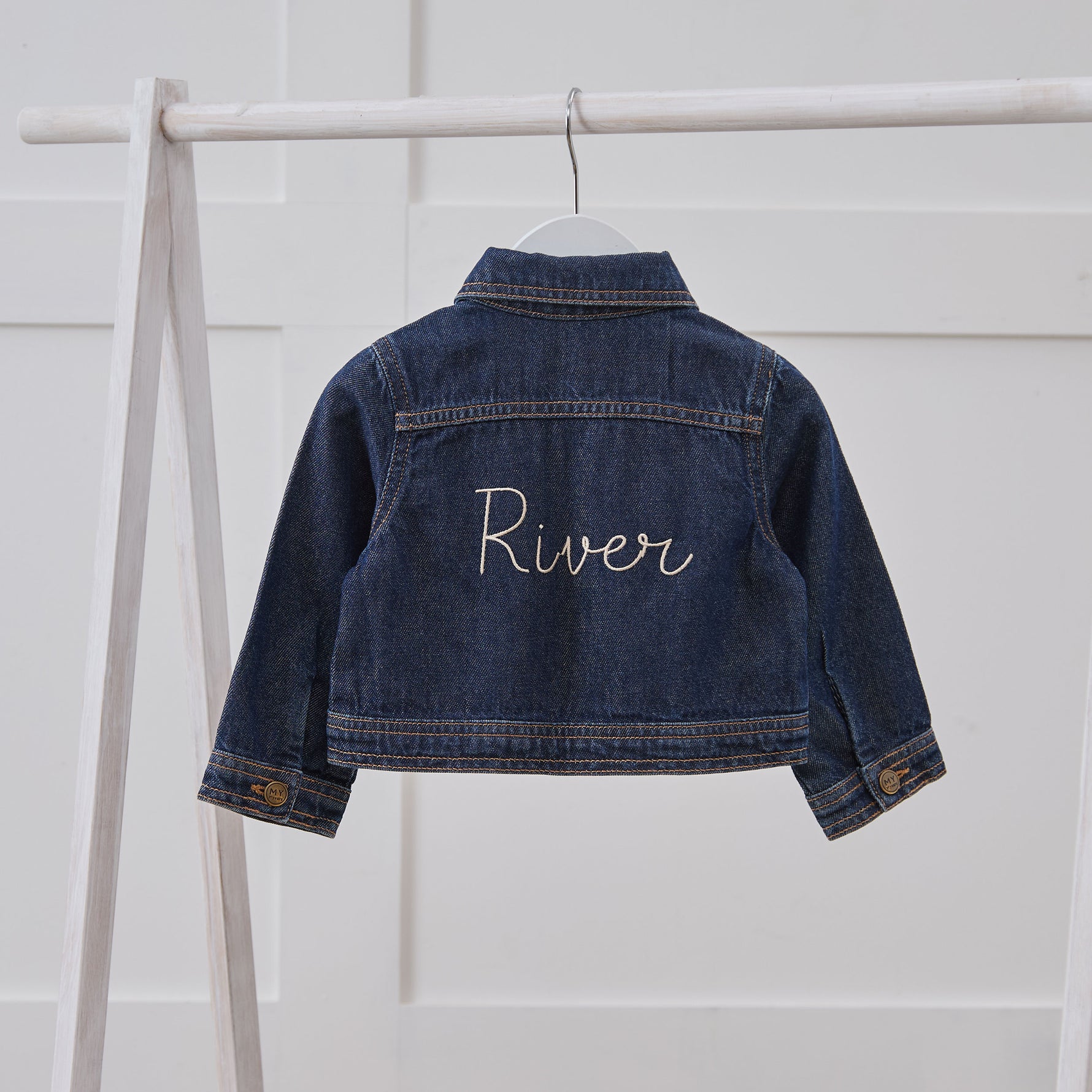 Personalised Indigo Denim Jacket