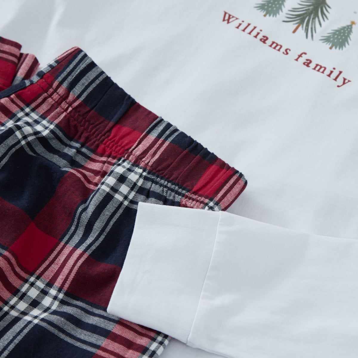 Personalised Mens Family Christmas Pyjama Set
