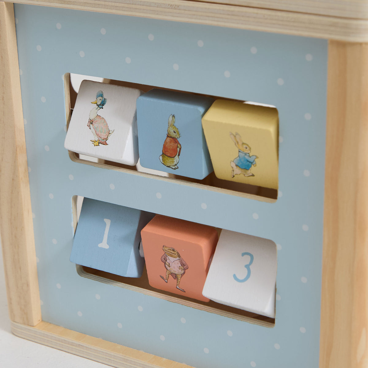 Personalised Peter Rabbit™ Activity Cube FSC®