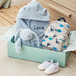 Personalised Blue Best of My 1st Years Gift Set