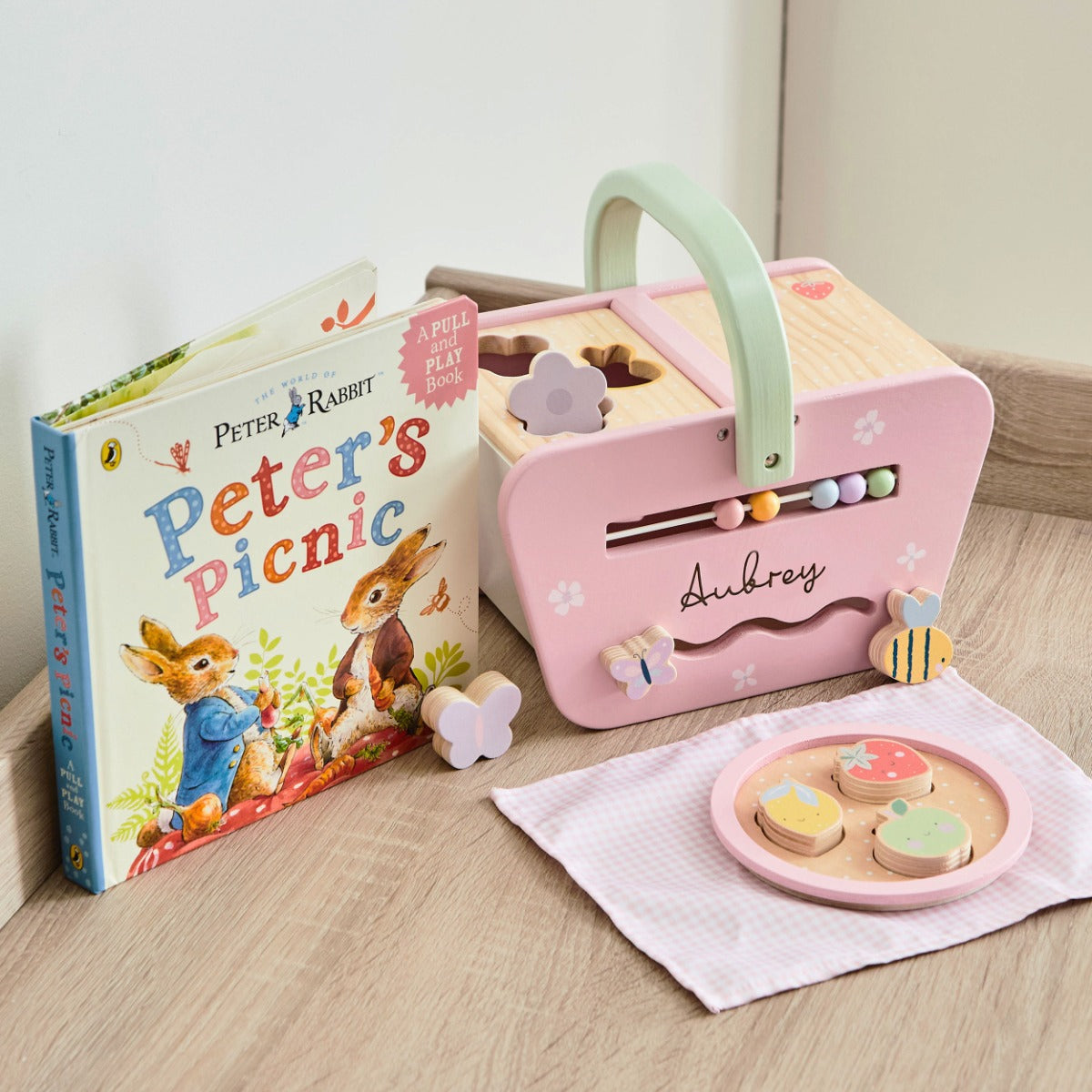 Personalised Peter's Picnic Read & Play Gift Set