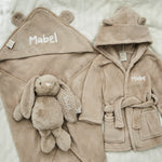 Personalised Oatmeal Splash, Snuggle & Cuddle Gift Set