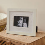 Personalised Blue Dove Christening Frame