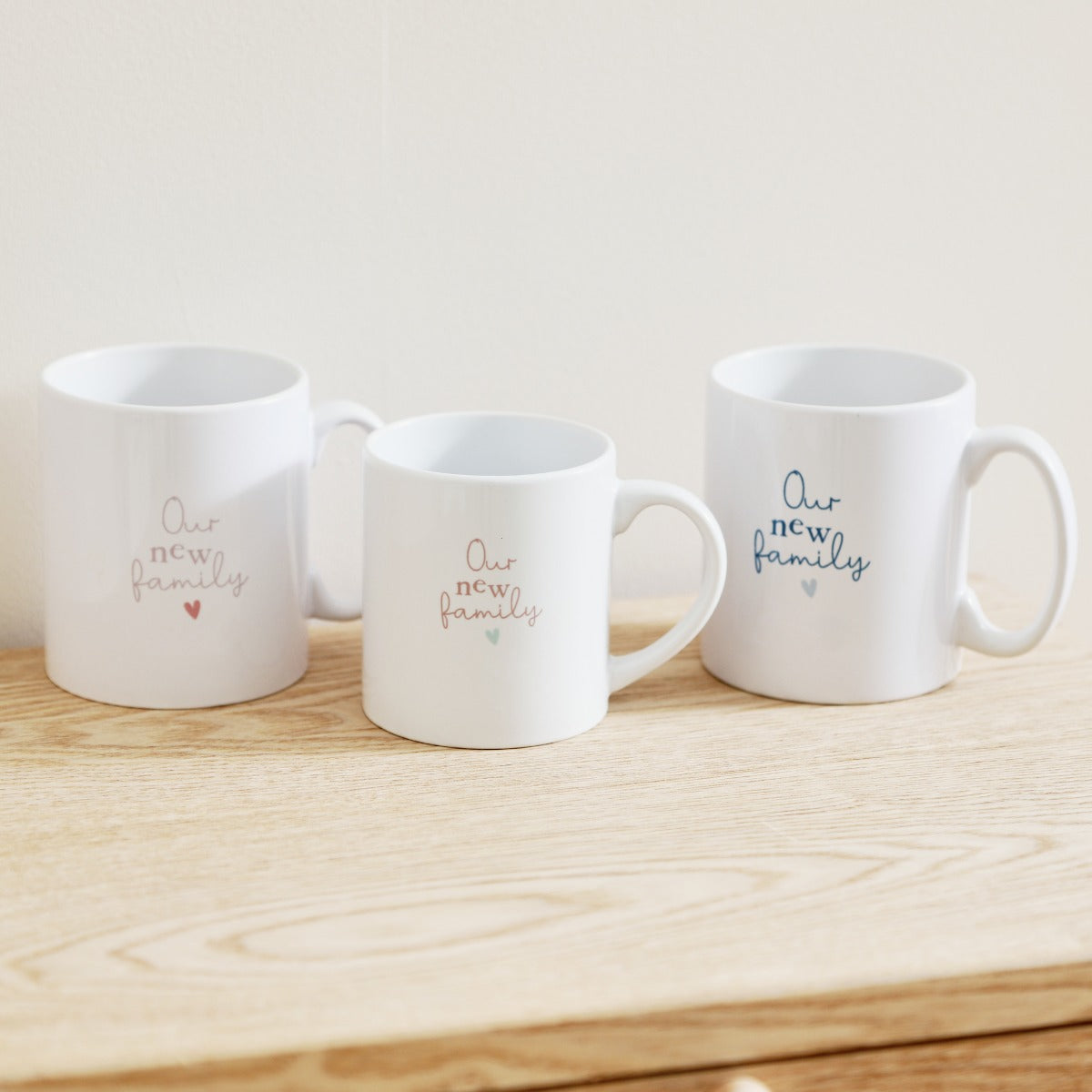 Personalised New Family Mug Set