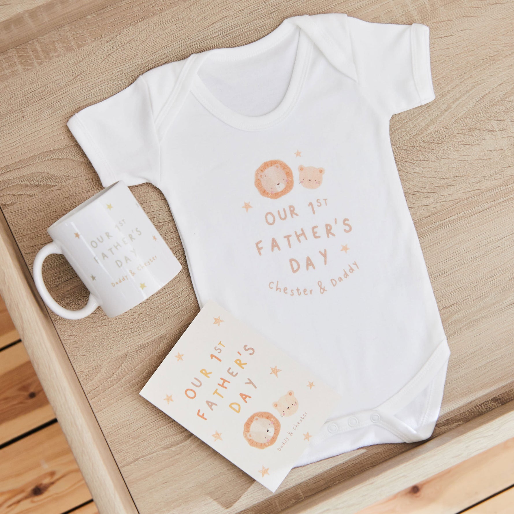 Personalised Our 1st Father’s Day Gift Set