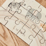 Personalised Born to be Loved Puzzle Set