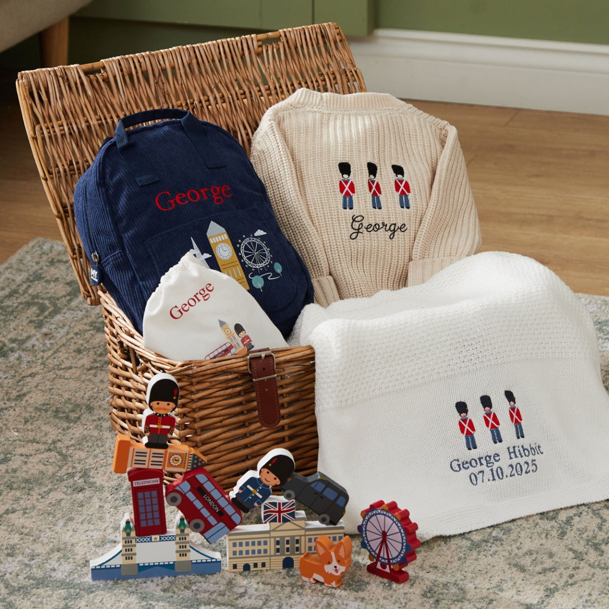 Harrods Exclusive Personalised Little Solider Hamper Gift Set