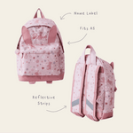Personalised Pink Bunny Classic Mini Backpack with Ears