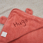 Personalised Pumpkin Small Hooded Towel