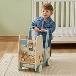 Personalised Wooden Truck Activity Walker FSC®