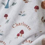 Personalised Children's Pumpkin Fleece Blanket