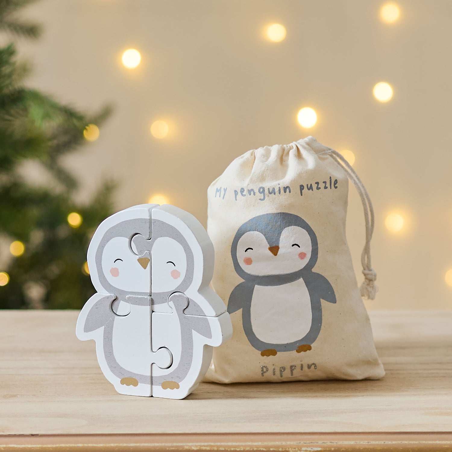 Personalised Pippin Penguin Puzzle FSC®