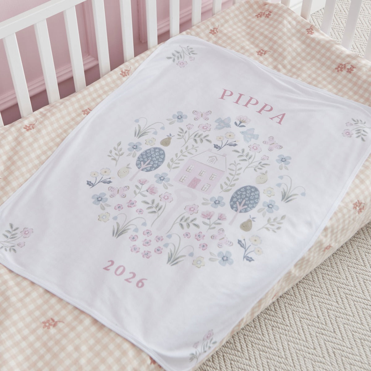 Personalized Garden Secrets Jersey Blanket
