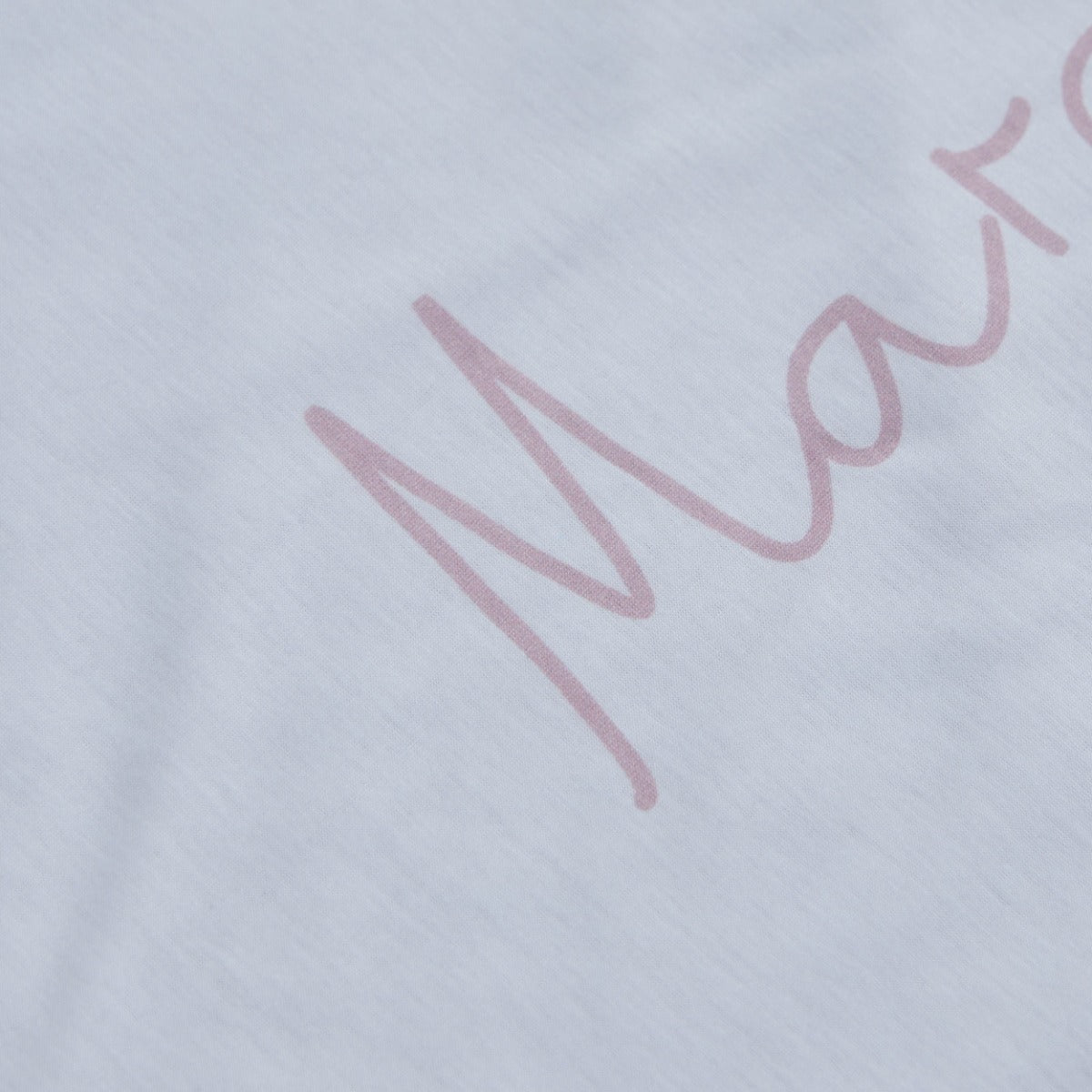 Personalized Sweet Pink Flower Jersey Blanket