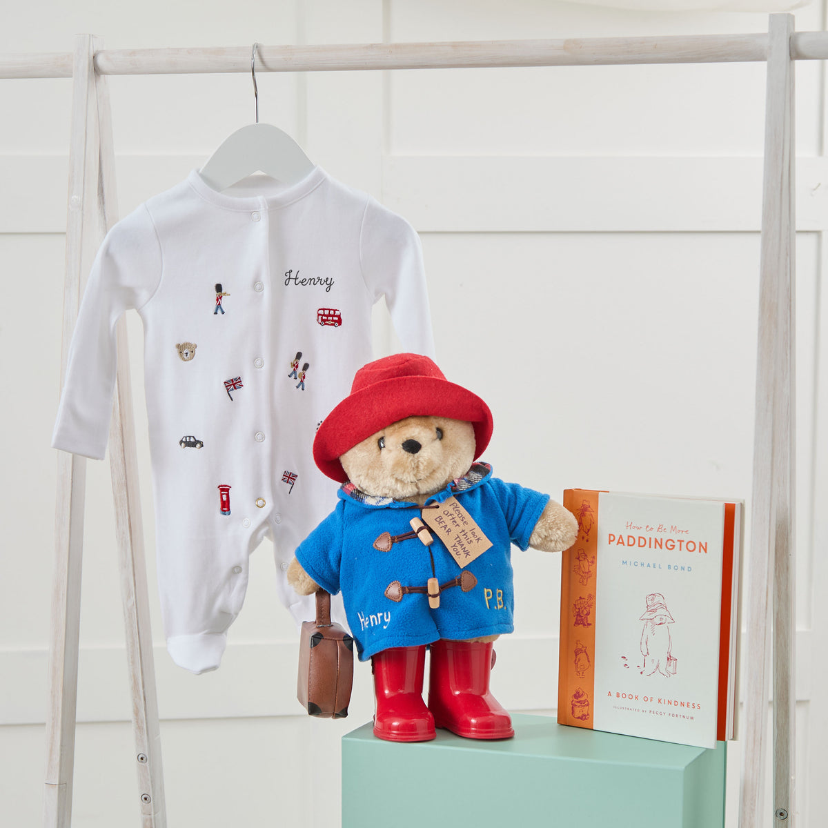 Personalised Paddington Bear Read and Play Gift Set