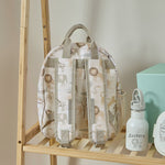 Personalised Neutral Safari Medium Backpack