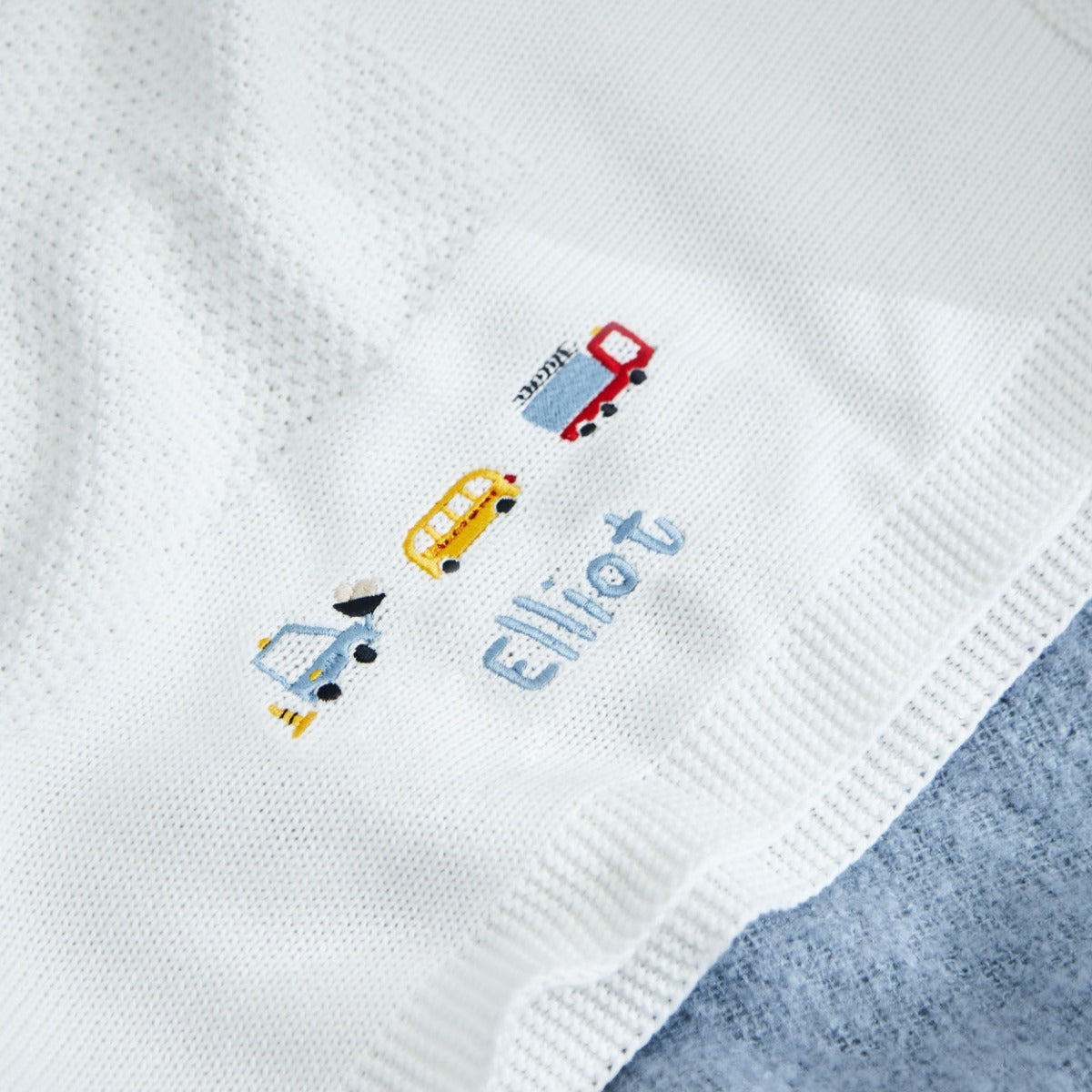 Personalized Transport Ivory Shawl