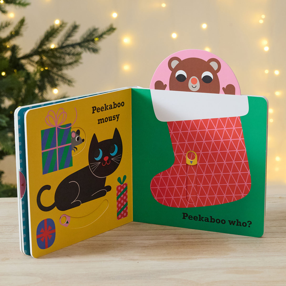 Nosy Crow Peekaboo Santa! Book