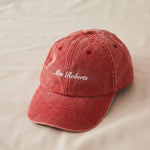 Personalised Rust Vintage Font Adult Baseball Cap