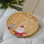 Personalised Traditional Christmas Santa Platter